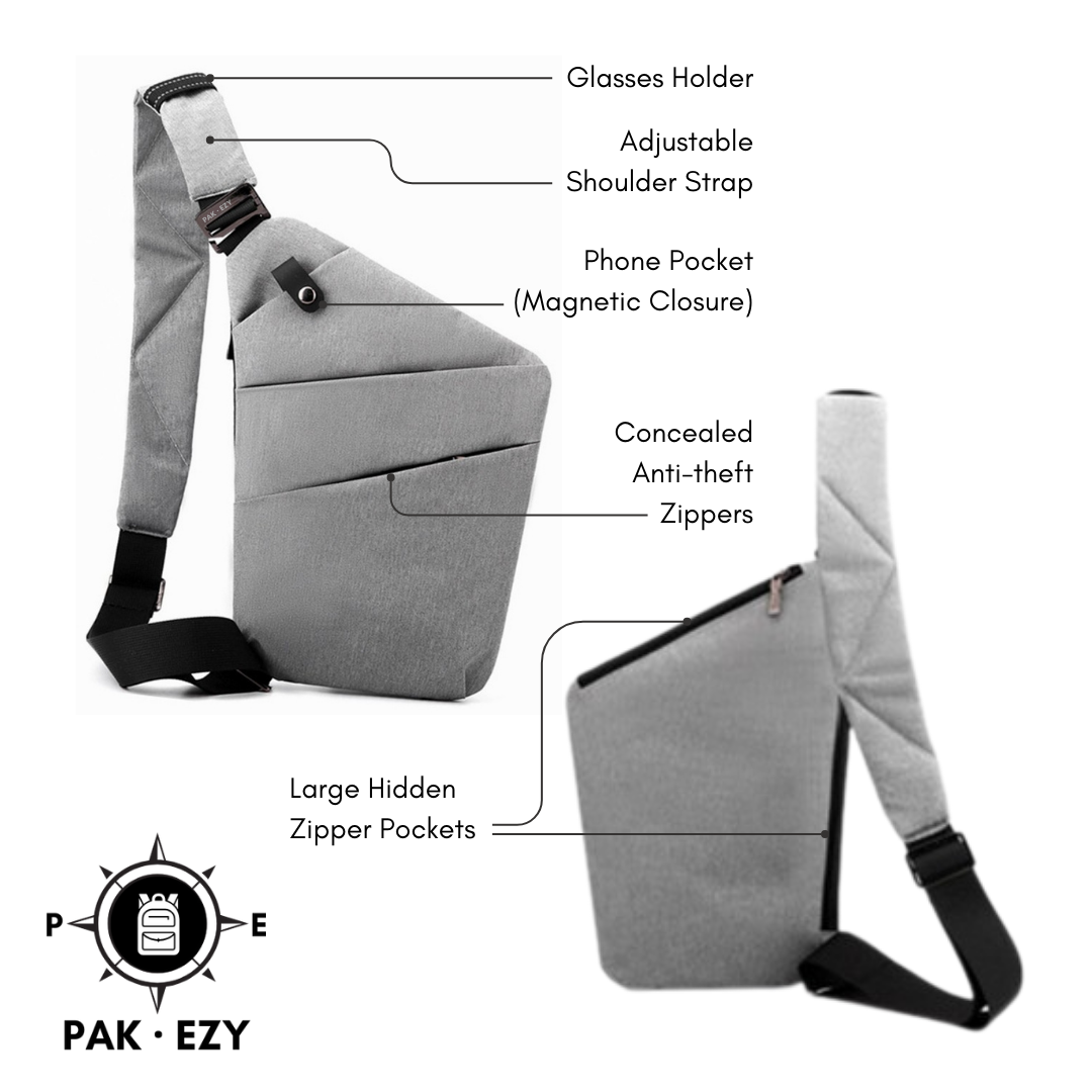 Anti-Theft SlimPAK + FREE Travel Pillow