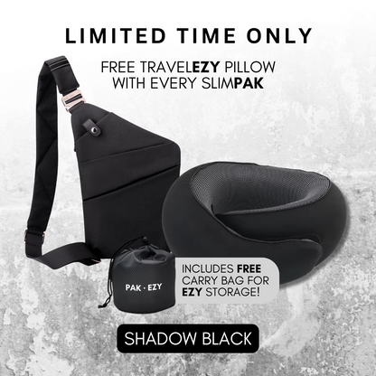 Anti-Theft SlimPAK + FREE Travel Pillow