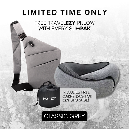 Anti-Theft SlimPAK + FREE Travel Pillow